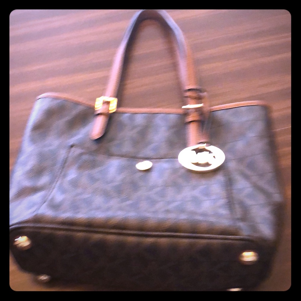 Michael Kors “leather” shoulder bag